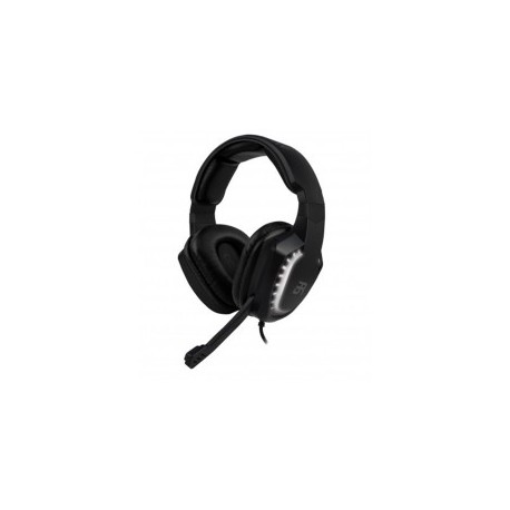 Audífonos con Micrófono, Acteck, BR-929769, 3.5 mm, USB, Diadema, Negro