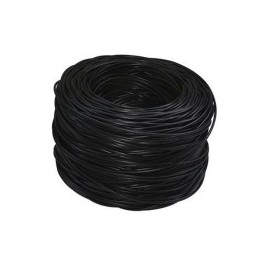 Bobina de Cable, SAXXON, TVD119047, Cat5e (UTP), 305m, Para exterior, Negro