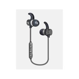 Audífonos con Micrófono, Ginga, GI18AUD01BT-GR, Bluetooth, Gris