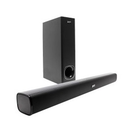 Barra de Sonido, Ghia, GSB-002, 2.1 Canales, Bluetooth, USB, 3.5 mm, 120 W