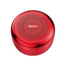 Bocina, Getttech, GAM-31501R, Melodic, Bluetooth, MicroSD, Rojo