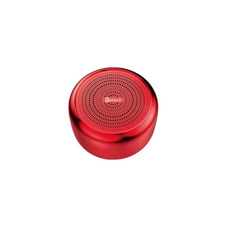 Bocina, Getttech, GAM-31501R, Melodic, Bluetooth, MicroSD, Rojo