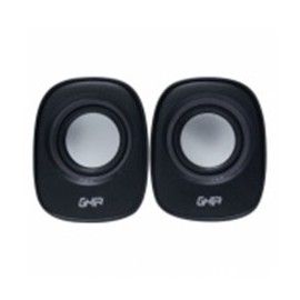 Bocina, Ghia, GAC-184N, 3.5 mm, USB, Negra