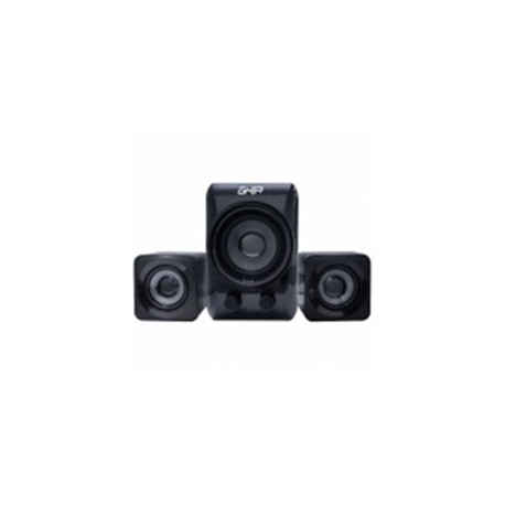 Bocina, Ghia, GAC-185, 3.5 mm, USB, Subwoofer, Negro