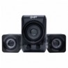 Bocina, Ghia, GAC-185, 3.5 mm, USB, Subwoofer, Negro