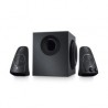 Bocinas, Logitech, Z623, Sonido 2.1, Subwoofer, 3.5 mm, Negro