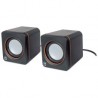 Bocinas, Manhattan, 161435, Serie 2600, USB, Altavoz, Cubo, 3.5 mm