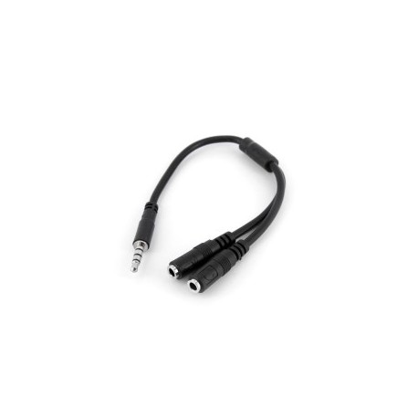 Cable Adaptador de Audio, StarTech, MUYHSMFF, 3.5 mm Audifono + Microfono a 3.5mm 4 pin