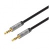 Cable de Audio, Manhattan, 356008, 3.5 mm, 3 m, Macho a Macho