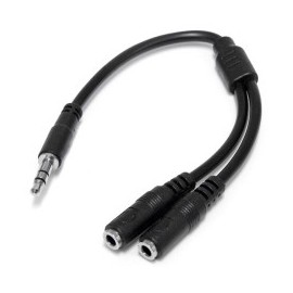 Cable de Audio, StarTech, MUY1MFFS, Estéreo, Divisor, Splitter, 3.5 mm