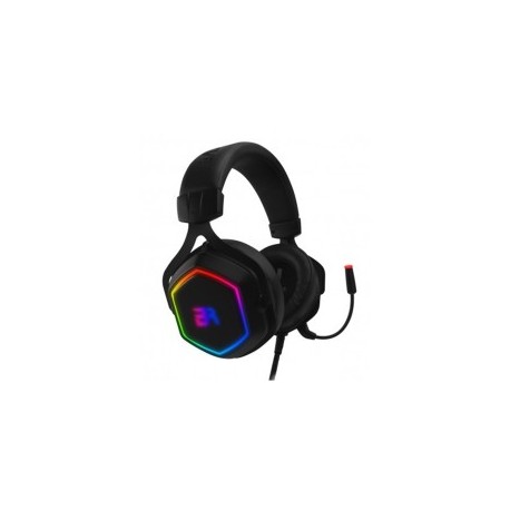 Audífonos con Micrófono, Acteck, BR-929776, Balam Rush, On-Ear, USB, Negro