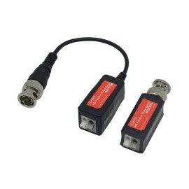 Video Balun, Provision ISR, PTR-101V-HD+, Pasivo con extensión de micro coaxial, Transmisión hasta 200 m